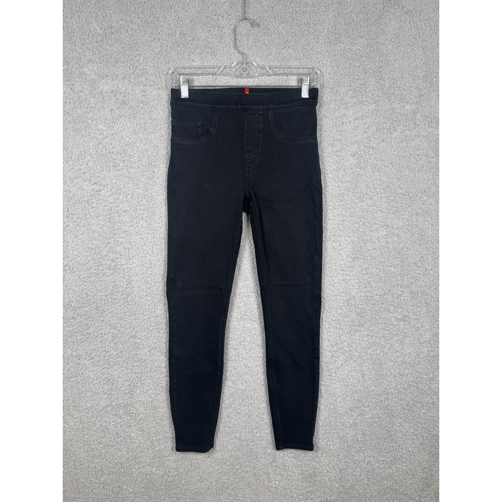 Spanx Jean-ish Leggings Black Size S High Waist‎ Stretch Skinny Jeggings